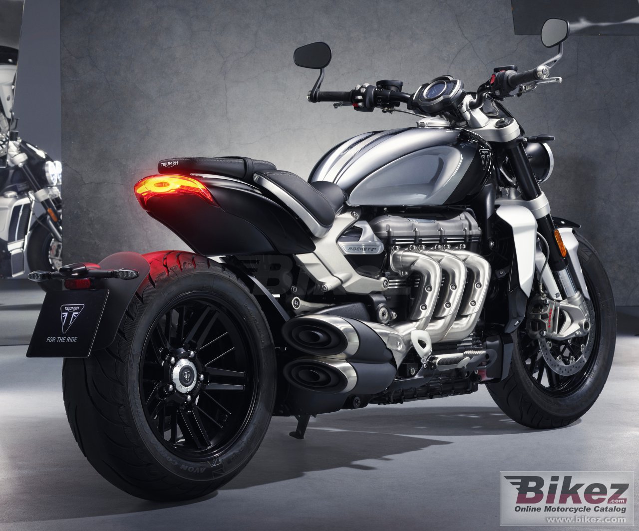 Triumph Rocket R Chrome Edition Poster